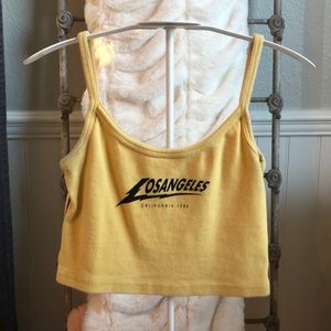 Brandy Los Angeles California 1984 crop top